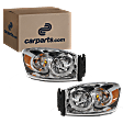 2009 Dodge Ram 2500 - Driver and Passenger Side Halogen Headlight, With bulb(s), OE Replacement