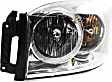 2009 Dodge Ram 2500 - Driver and Passenger Side Halogen Headlight, With bulb(s), OE Replacement