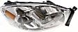 2009 Dodge Ram 2500 - Driver and Passenger Side Halogen Headlight, With bulb(s), OE Replacement