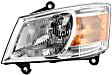 Driver and Passenger Side Halogen Headlight, With bulb(s), OE Replacement