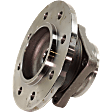 2-Wheel Set Front, Driver and Passenger Side Wheel Hubs, With Bearing, 4WD, 2-Wheel ABS, With 4 Hole Flange