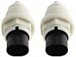 Speed Sensors, 2-Pin Male Terminal and 1 Female Connector, Set of 2