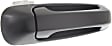 2002-2009 Dodge Ram 1500 - Front and Rear, Driver and Passenger Side Smooth Black Exterior Door Handle, Front Driver Side - With Key Hole; Front Passenger Side and Rear Driver and Passenger Side - Without Key Hole