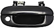 2001 Dodge Ram 1500 - Front, Driver and Passenger Side Smooth Black Exterior Door Handle, With Key Hole, Old Body Style