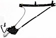 Front, Driver and Passenger Side Window Regulators, Power, With Motor