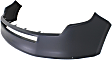 Front, Upper and Lower Upper - Primed, Lower - Textured Bumper Cover CAPA Certified