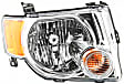 2011 Ford Escape - Driver and Passenger Side Halogen Headlight, With bulb(s), For Models Without Sport Appearance Package, OE Replacement