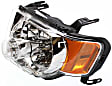 Driver and Passenger Side Halogen Headlight, With bulb(s), OE Replacement, CAPA Certified