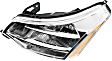 2009 Ford Focus - Driver and Passenger Side Halogen Headlight, With bulb(s), OE Replacement, Sedan
