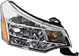2011 Ford Focus - Driver and Passenger Side Halogen Headlight, With bulb(s), OE Replacement, Sedan, CAPA Certified