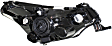 2011 Ford Focus - Driver and Passenger Side Halogen Headlight, With bulb(s), OE Replacement, Sedan, CAPA Certified