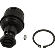 Front, Driver and Passenger Side, Upper and Lower Ball Joints, 4WD