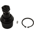 Front, Driver and Passenger Side, Upper and Lower Ball Joints, 4WD