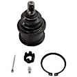 Front, Driver and Passenger Side, Upper and Lower Ball Joints, 4WD