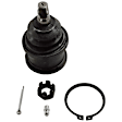 Front, Driver and Passenger Side, Upper and Lower Ball Joints, 4WD