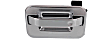 2009 Ford F-150 - Front and Rear, Driver and Passenger Side Chrome Exterior Door Handle, Front Driver and Passenger Side - With Key Hole; Rear Driver and Passenger Side - Without Key Hole, 4-Door, Extended Cab Pickup