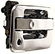 2012 Ford F-150 - Front, Driver and Passenger Side Chrome Exterior Door Handle, With Key Hole, 4-Door, Crew Cab Pickup