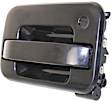 2009 Ford F-150 - Front, Driver and Passenger Side Smooth Black Exterior Door Handle, With Key Hole, 2-Door, Standard Cab Pickup