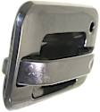 2009 Ford F-150 - Front, Driver and Passenger Side Smooth Black Exterior Door Handle, With Key Hole, 2-Door, Standard Cab Pickup