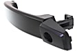 2012-2015 Chevrolet Captiva Sport - Front, Driver and Passenger Side Smooth Black Exterior Door Handle, With Key Hole