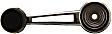 Front or Rear, Driver and Passenger Side Window Crank