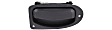 Rear, Driver and Passenger Side Interior Door Handles, Textured Black, without Door Lock Button, Extended Cab Pickup, USA Built Vehicle