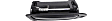 Rear, Driver and Passenger Side Interior Door Handles, Textured Black, without Door Lock Button, Extended Cab Pickup, USA Built Vehicle