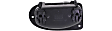 Rear, Driver and Passenger Side Interior Door Handles, Textured Black, without Door Lock Button, Extended Cab Pickup, USA Built Vehicle