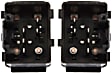 2007 Ford F-150 - Rear, Driver and Passenger Side Window Switch, Black, 1 Button