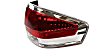 2008 Ford Focus - Driver and Passenger Side Halogen Tail Light, With bulb(s), OE Replacement