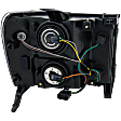 2007 GMC Sierra 2500 HD - Driver and Passenger Side Halogen Headlight, With bulb(s), New Body Style, OE Replacement