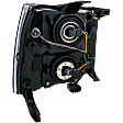 2007 GMC Sierra 2500 HD - Driver and Passenger Side Halogen Headlight, With bulb(s), New Body Style, OE Replacement