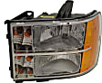 2012 GMC Sierra 1500 - Driver and Passenger Side Halogen Headlight, With bulb(s), OE Replacement, CAPA Certified