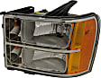 2012 GMC Sierra 1500 - Driver and Passenger Side Halogen Headlight, With bulb(s), OE Replacement, CAPA Certified