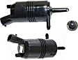 1989 GMC S15 Jimmy - Washer Pump, Front and Rear, RR WDO WPR(C25), With Seal