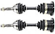 Front, Driver and Passenger Side Axle Assembly, Naturally Aspirated, OHV, GAS, Standard Cab Pickup