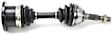 Front, Driver and Passenger Side Axle Assembly, Naturally Aspirated, OHV, GAS, Standard Cab Pickup