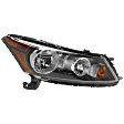2009 Honda Accord - Driver and Passenger Side Halogen Headlight, With bulb(s), OE Replacement, Sedan