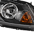 2009 Honda Accord - Driver and Passenger Side Halogen Headlight, With bulb(s), OE Replacement, Sedan