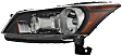 2012 Honda Accord - Driver and Passenger Side Halogen Headlight, With bulb(s), OE Replacement, Sedan, CAPA Certified