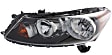 2012 Honda Accord - Driver and Passenger Side Halogen Headlight, With bulb(s), OE Replacement, Sedan, CAPA Certified