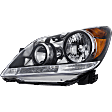 Driver and Passenger Side Halogen Headlight, With bulb(s), OE Replacement