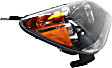 Driver and Passenger Side Halogen Headlight, With bulb(s), OE Replacement, CAPA Certified