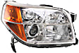 2007 Honda Pilot - Driver and Passenger Side Halogen Headlight, Without bulb(s), OE Replacement