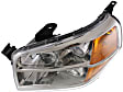 2007 Honda Pilot - Driver and Passenger Side Halogen Headlight, Without bulb(s), OE Replacement