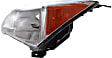 2009 Honda CR-V - Driver and Passenger Side Halogen Headlight, Without bulb(s), OE Replacement