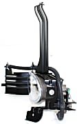 Front, Driver and Passenger Side Fog Lights, With bulb(s), Halogen, 4-Door, Sedan