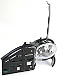 Front, Driver and Passenger Side Fog Lights, With bulb(s), Halogen, 4-Door, Sedan