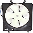 OE Replacement Radiator and A/C Condenser Fan Driver and Passenger Side, 3.0L, 6Cyl, Single fan