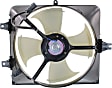 OE Replacement Radiator and A/C Condenser Fan Driver and Passenger Side, 3.0L, 6Cyl, Single fan